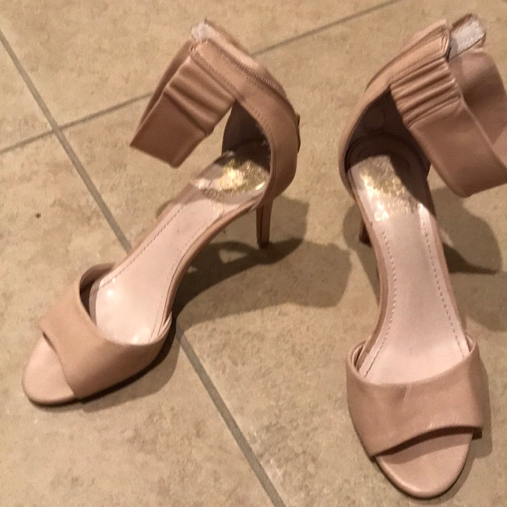 Vince Camuto ankle strap heels